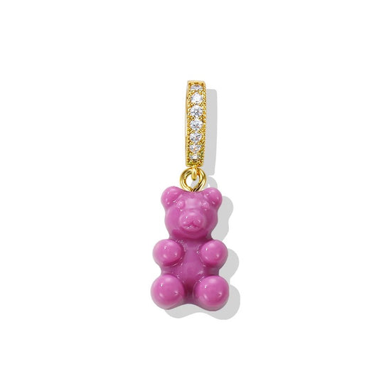 Poplia Candy Bear Pendant – Bubblegum Pink