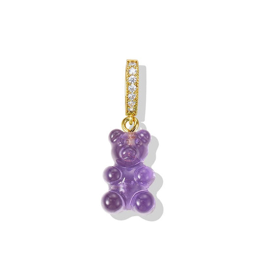 Poplia Candy Bear Pendant – Grape Jelly